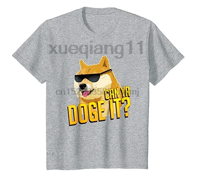 Детская рубашка с очками Ya Doge It Shibe Shiba Inu|Мужские футболки| |