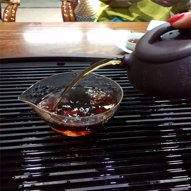 

2013 Chinese YunNan Puer Tea Ripe Pu'er Tea Green Food For Clear Fire Detoxification Beauty Weight Loss Health Care Kung Fu Tea