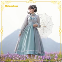 japanese classic lolita dress vintage victorian women kawaii princess tea party cute fairy dress sweet vestidos 2021