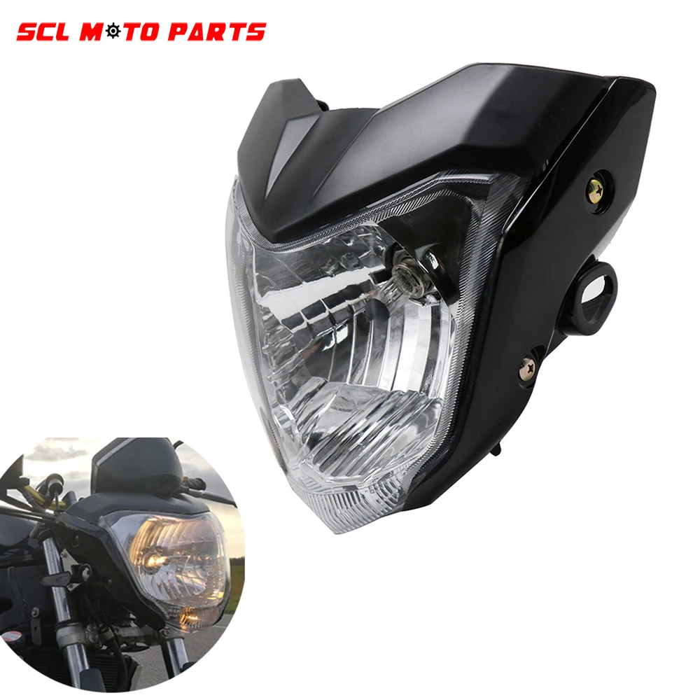 Фара ALconstar гоночная в сборе с кронштейном для лампы подходит Yamaha FZ16 YS150 FZER150