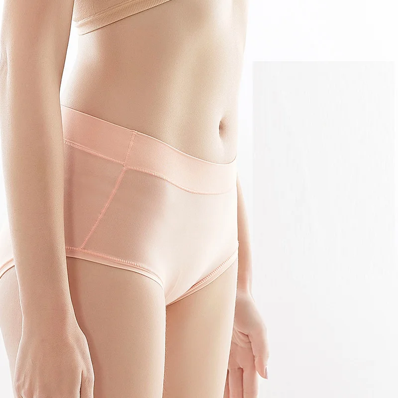 Middle Waist Plus Big Size Women's Tummy Control Panties Briefs Slimming Stretching Underwear Belly Slim Shapewear Sheath Linger |