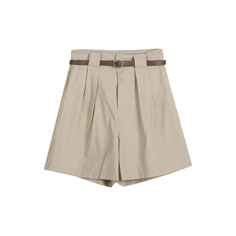 

Simple All Match Loose Puls Size Shorts for Women Korean Style Chic Fashion Shorts Casual Office Lady Summer Soft Short Pants
