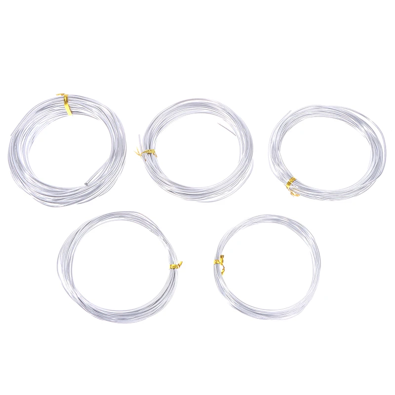 

Bonsai Wires Anodized Aluminum Bonsai Training Wire Total 16.5 Feet (Silver)