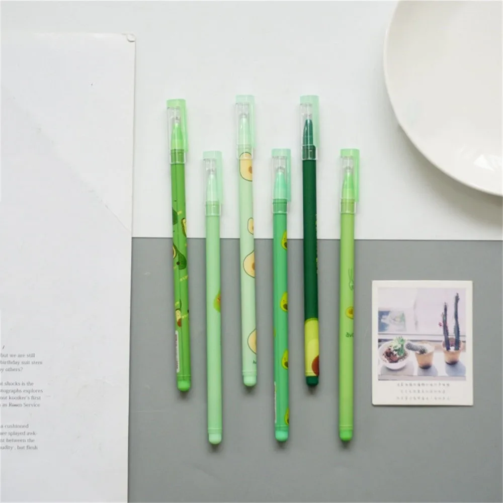 Гелевая ручка кавайные ручки с фруктовым узором 0 5 мм 2 шт.| |