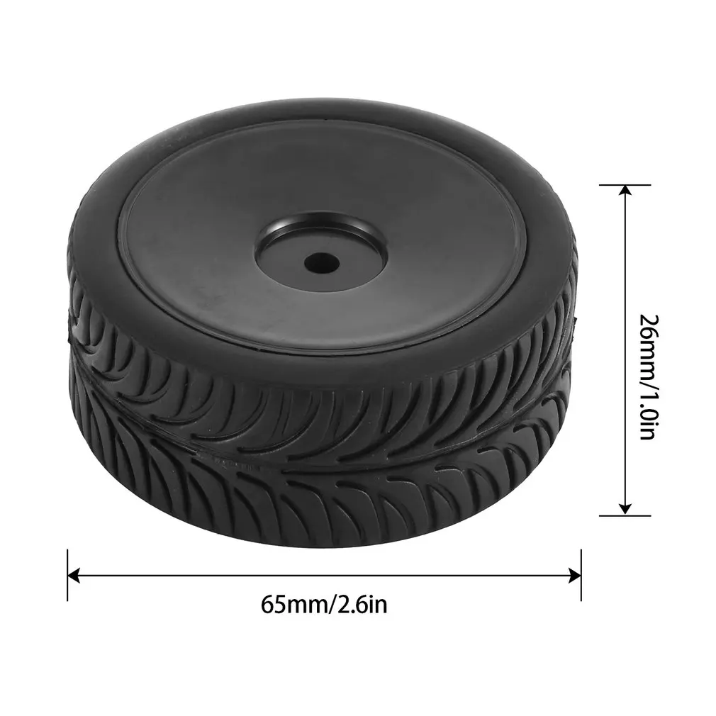 

4pcs 1 / 14 Off Road Tire Lightweight Durable Excellent Workmanship Great Style Good Grip Great Wheel Rim