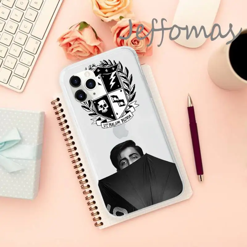 

The Umbrella Academy Phone Case Transparent soft For iphone 5 5s 5c se 6 6s 7 8 11 12 plus mini x xs xr pro max