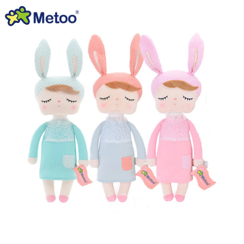 Metoo 2019 Angela плюшевые куклы фаршированные детские игрушки для девочек кружевной