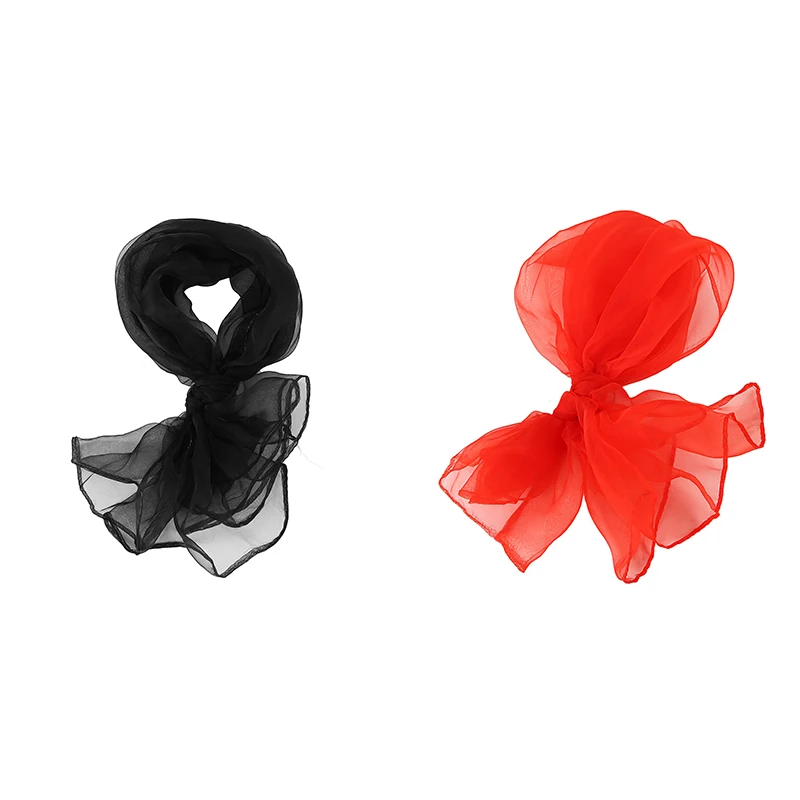 2 шт. квадратный шифоновый шарф 70X70 см|Женские шарфы| |