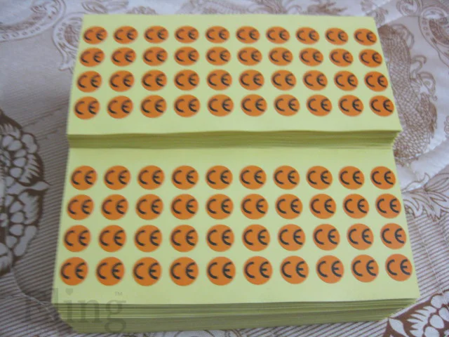 2000 шт. самоклеящиеся этикетки наклейки диаметр 12 мм|stickers free shipping|stickers stickersstickers pcs |