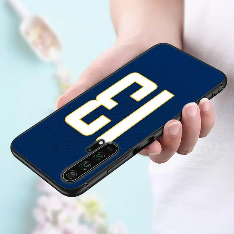 Черный силиконовый чехол Баскетбол 23 24 счастливый номер для huawei Honor 10i 9X8X20 10 9 Lite 8 8A 7A 7C Pro Lite чехол для телефона