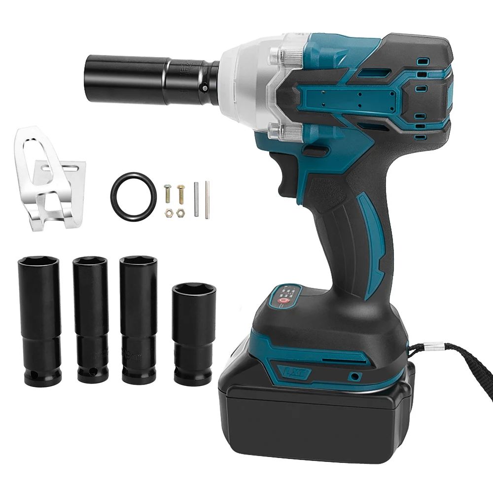 Беспроводной Перезаряжаемый гайковерт бесщеточный Электрический комплект