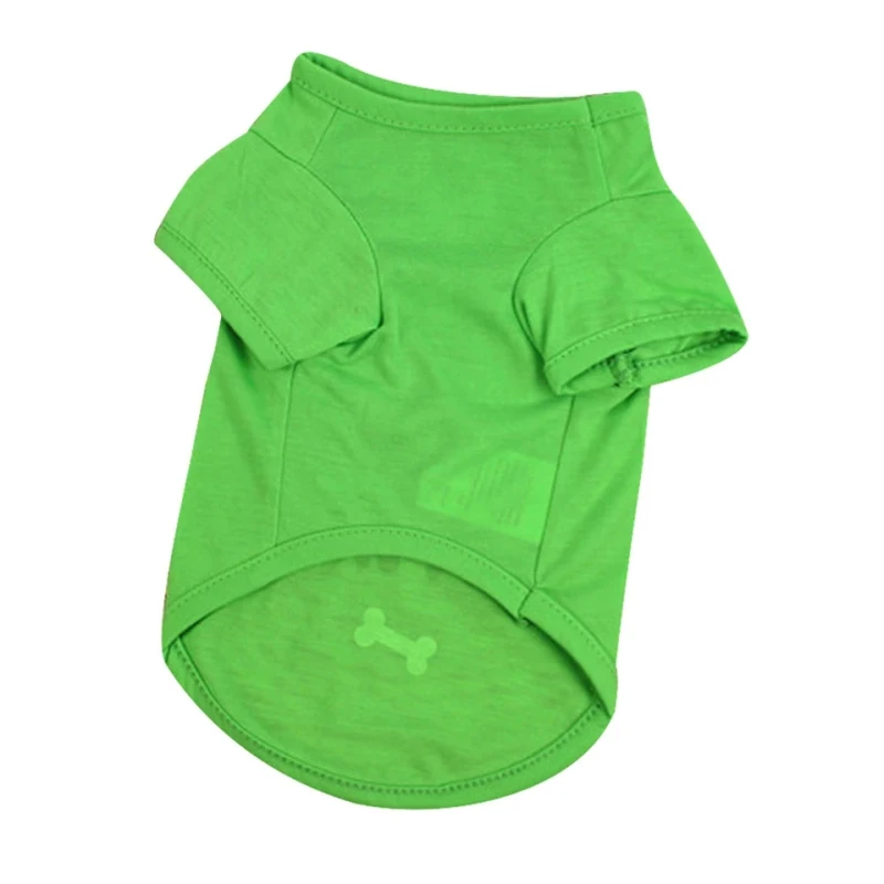 Летняя одежда для собак футболка домашних животных пудель Бишон померанский со