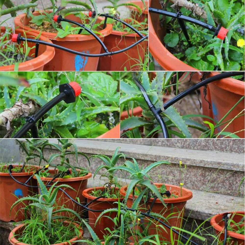 

Drip Watering Irrigation Set Automatic Watering Devices Dripper for Garden and Vegetable Patch Garden Tool 4/7mm Watering Hose