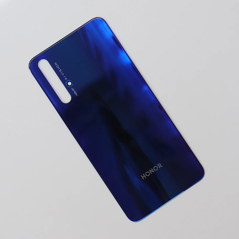 Honor20 Original Back glass Cover For Huawei Honor 20 Door Replacement Hard Battery Case Rear Housing | Мобильные телефоны и