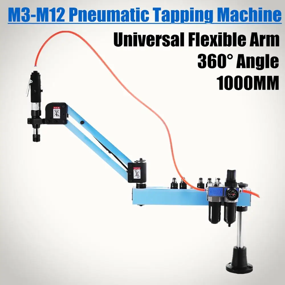 Vertical Type Pneumatic Air Tapping Machine Flexible Arm 1000mm enlarge