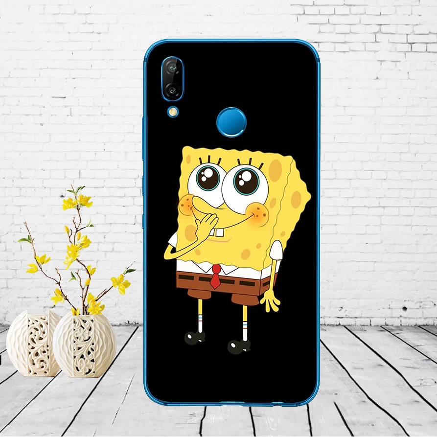 10 298DD Губка Боб королева принцесса лучшие друзья Мягкий силиконовый чехол для Huawei P9 P10 P20 P30 Lite mate 10 20 PRO lite p smart - Цвет: 10