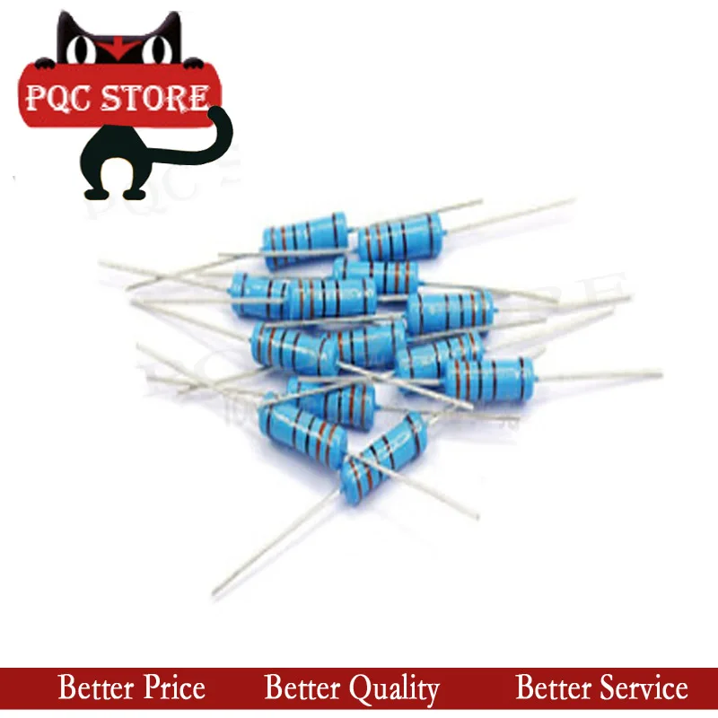 100pcs 1/4W 0R-20M 1% Metal Film Resistor 0.25W 0 2.2 10 100 120 150 220 270 330 470 1K 2.2K 4.7K 10K 100K 470K 1M 10M 20M ohms |