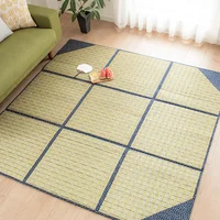 Japanese Rushes Carpets For Living Room Kids Room Natural Iris Mat Home Decor Parlor Floor Rugs 133*200CM/200*200CM Large Carpet