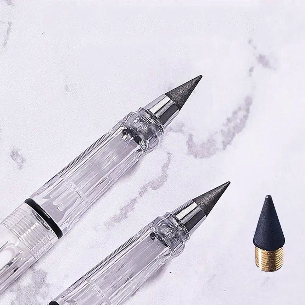 

New Technology For Unlimited Writing Eternal Pencils Without Sharpening Students Hb Wear-resistant Erasable Eternal Pencils E8k4