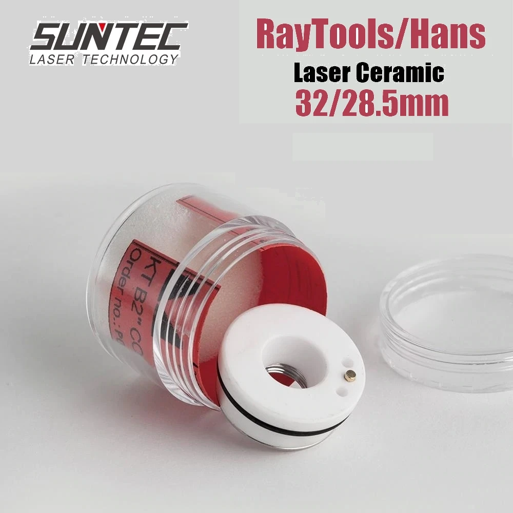 Suntec Лазерная керамическая насадка держатель dia.32 мм/28 5 мм Raytools Bodor HANS HG волоконно