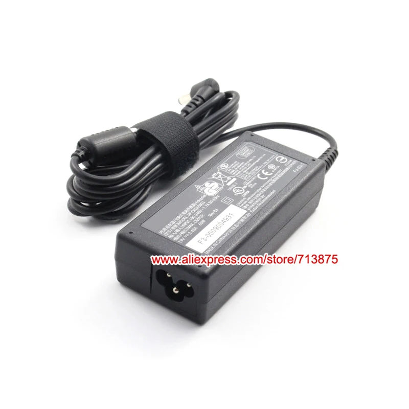 Оригинальное зарядное устройство 65 Вт 19 в 3 43 А адаптер переменного тока для