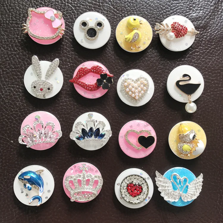 Универсальный алмаз мобильный телефон кронштейн милый 3D животное подушка