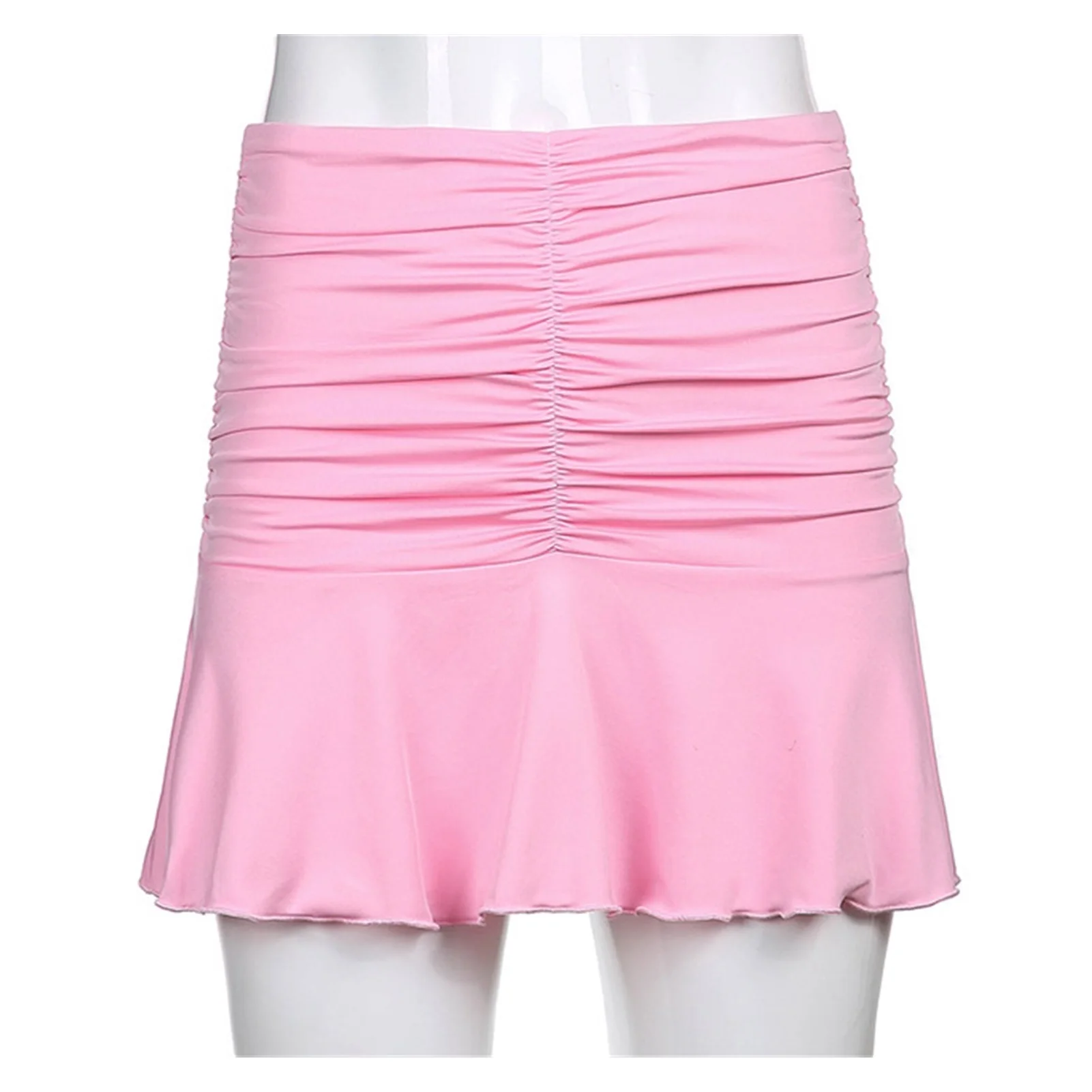 

Мини-юбка женская плиссированная с завышенной талией, в стиле Харадзюку