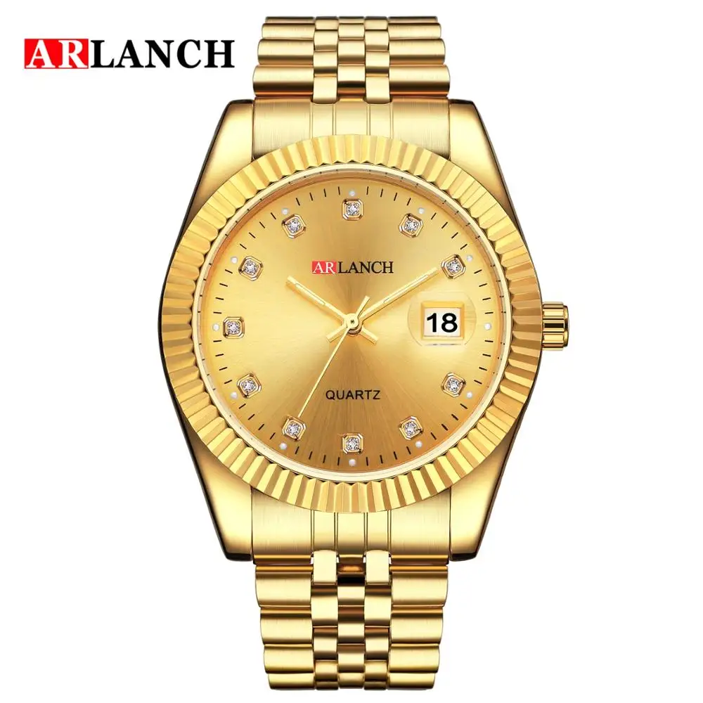 Men's Watches Luxury Fashion Business Stainless Steel Quartz Couple Watch Waterproof Date Ladies Wristwatch Relogio Masculino