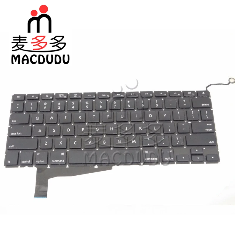 Новая клавиатура США + винты клавиатуры для 15 4 &quotMacBook Pro A1286 2008 * проверенный