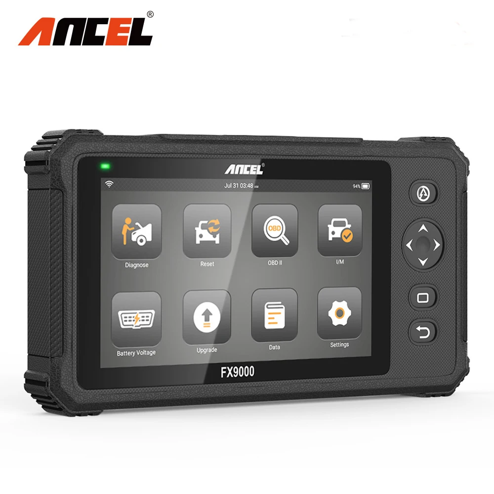 Ancel FX9000 OBD2 сканер Системы с полностью из АБС давления воздуха в шинах ПП двигателя