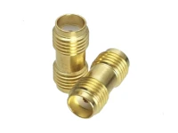 1pcs connector sma female jack to sma female jack rf adapter coaxial high quanlity