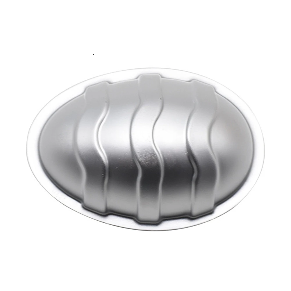 3D пасхальное яйцо металлический алюминиевый сплав форма помадка для шоколадного