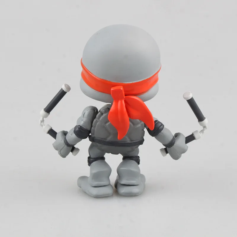Cute 4-Super Movable Teenage Mutant Ninja Turtles Black Limited Edition Gray Battle Damage Version Two-Selectable Garage Kit