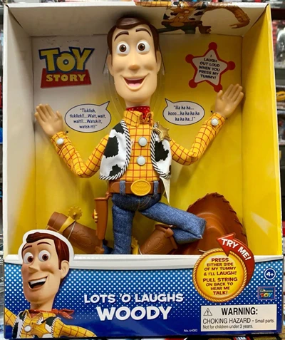 box woody История игрушек 3 4 смеется Вуди/Синг н йодель Джесси ПВХ фигурка Коллекционная модель игрушки - Цвет: box woody