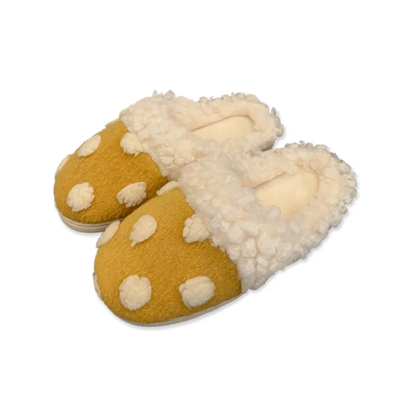 2021 Winter Women Home Slippers Cotton Plush Fashion Lovely Strawberry Indoor Household Lovely Warm Non Slip Slipper