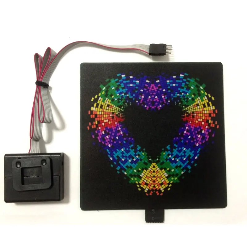 Вечерние звуковая активная el панель светильник активация мигасветодиодный