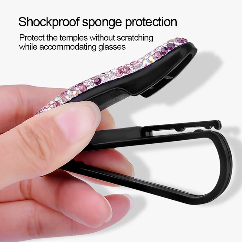 Автомобильный солнцезащитный козырек Чехол для очков автомобильный зажимы в