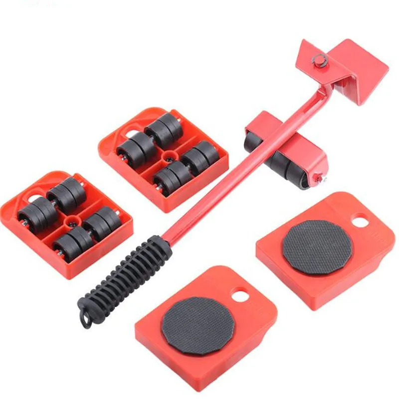 5 в 1 мебельный инструмент для перемещения тяжелых предметов обработки бытовой