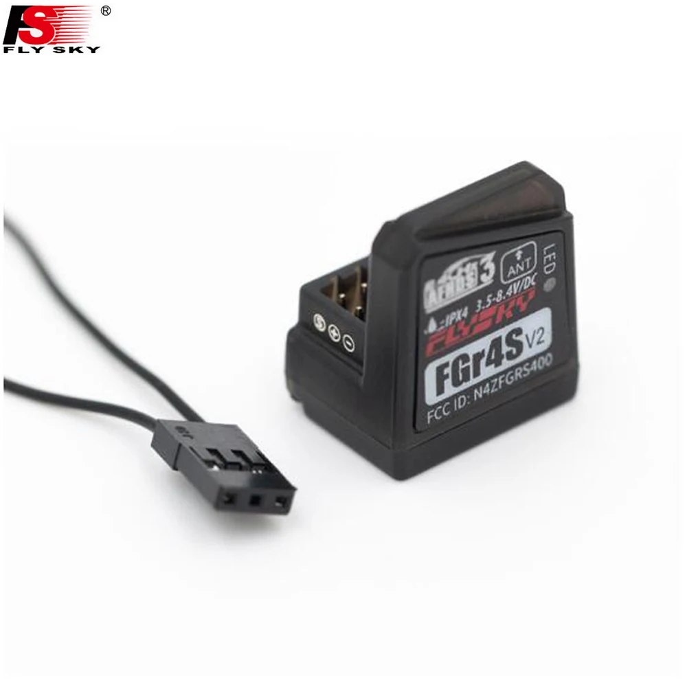 Flysky FGR4/FGR4S/FGR4P Встроенная одноантенна двунаправленный приемник PPM/IBUS выход