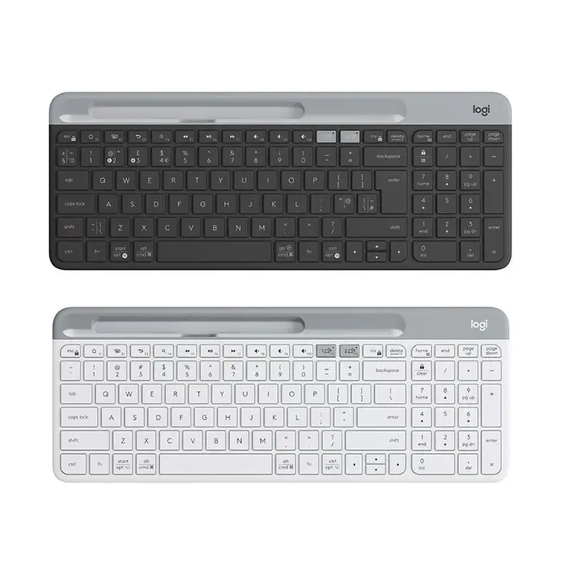 Беспроводная ультра тонкая клавиатура Logitech K580 с двойным режимом 2 4G/Bluetooth