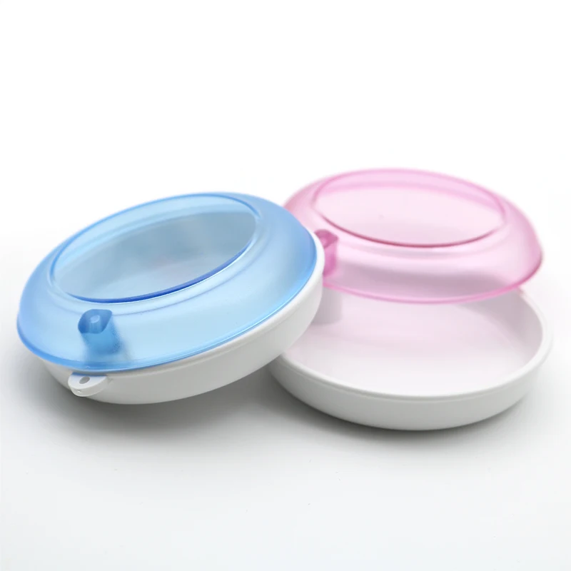 Portable Rotating Storage Box Correction Holder Cute Denture Case Plastic Care Container |