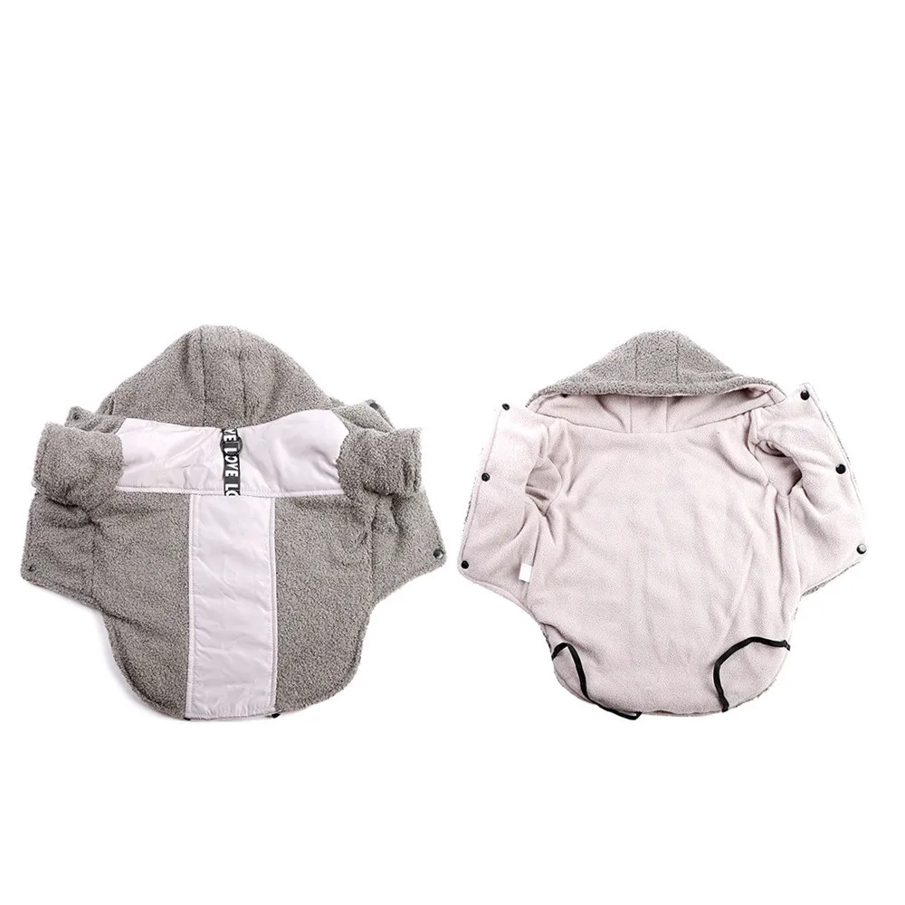 

Dog Clothes Winter Warm Coat Jacket Hoodie Puppy Pet Clothing Ropa De Perro Corgi Small Medium Large Dogs Labrador Coats S-XXL