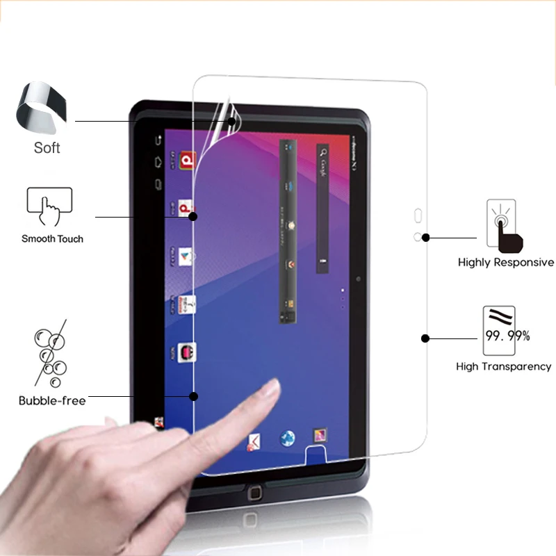 

Premium HD Clear Glossy screen protector film For Fujitsu Arrows Tab F-03G 10.5" Tablet front screen protective lcd films