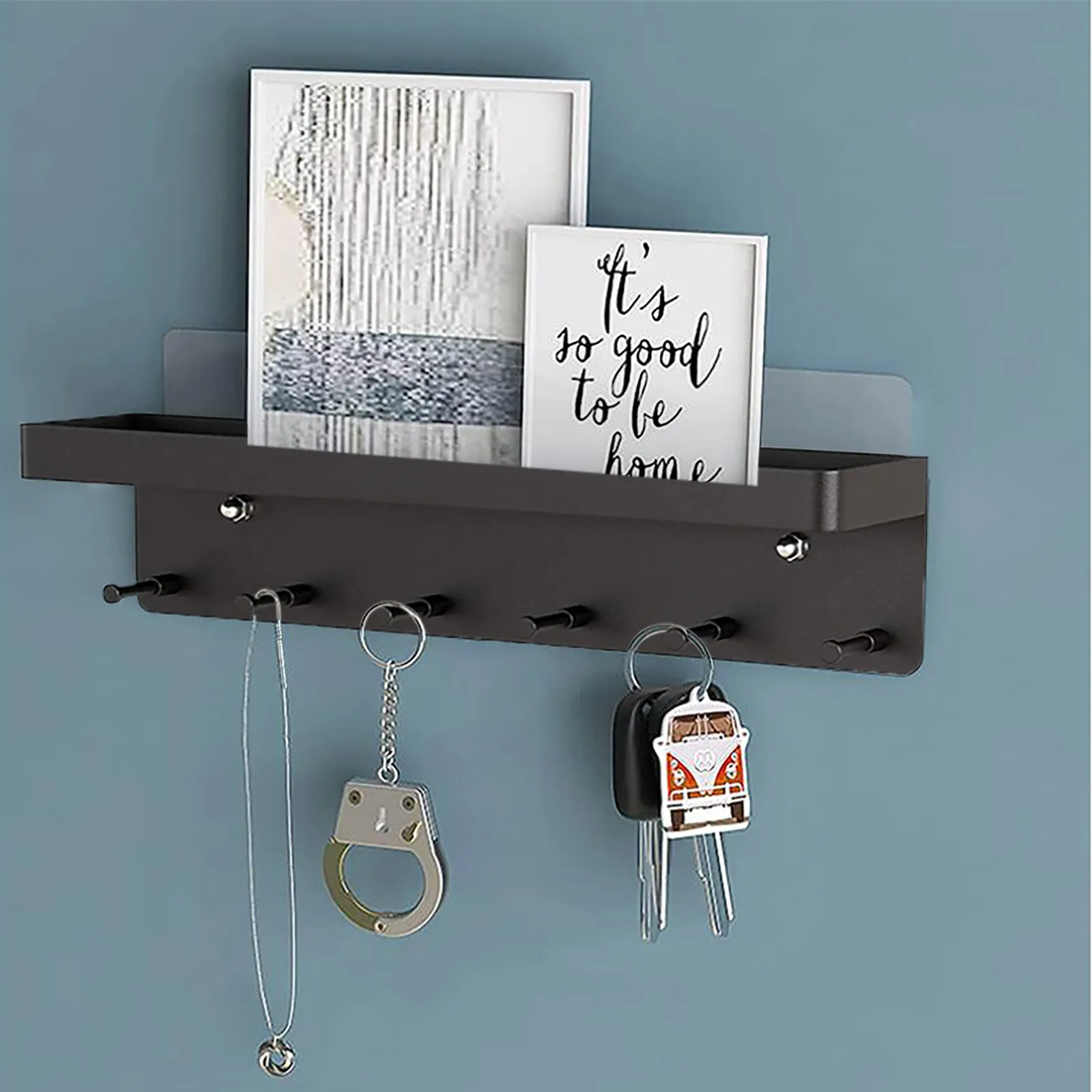 Многофункциональный держатель для фен волос без использования рук плойка полка