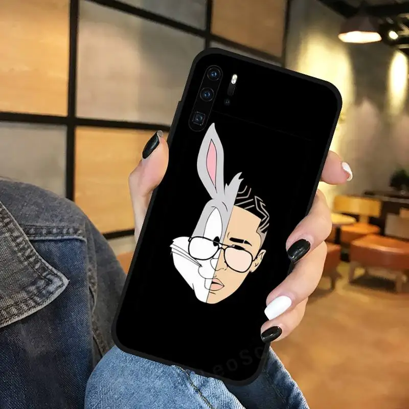 

Bad Bunny Phone Case For Huawei Mate 10 20 Lite Pro Nova 5t Honor 8a 8x 9x 20 10 10i