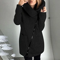 women spring winter plus size 5xl sudaderas para mujer fleece sweatshirt hoodie long zipper hoodies jacket coat outwear 2021