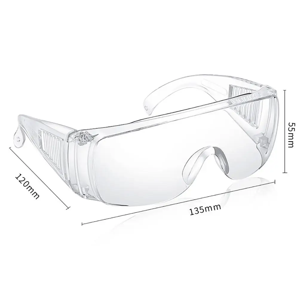 

Transparent Protective Glasses Waterproof Blocking Saliva Droplets Windproof Riding Protective Glasses For Cycling Riding Moto