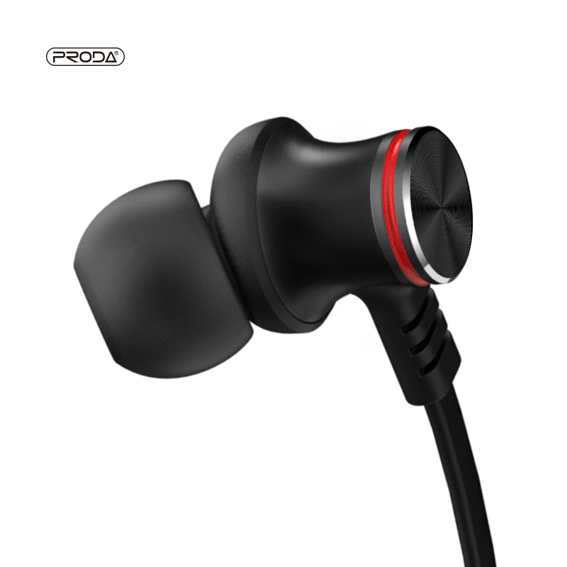 Беспроводные спортивные наушники PRODA магнитные Bluetooth стереогарнитура с