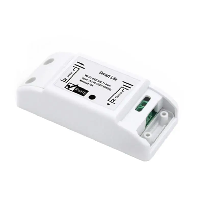 WI-FI Беспроводной умный переключатель AC90-250V 50/60Hz легкая и Утонченная модная атмосфера дистанционного Управление умная розетка таймер
