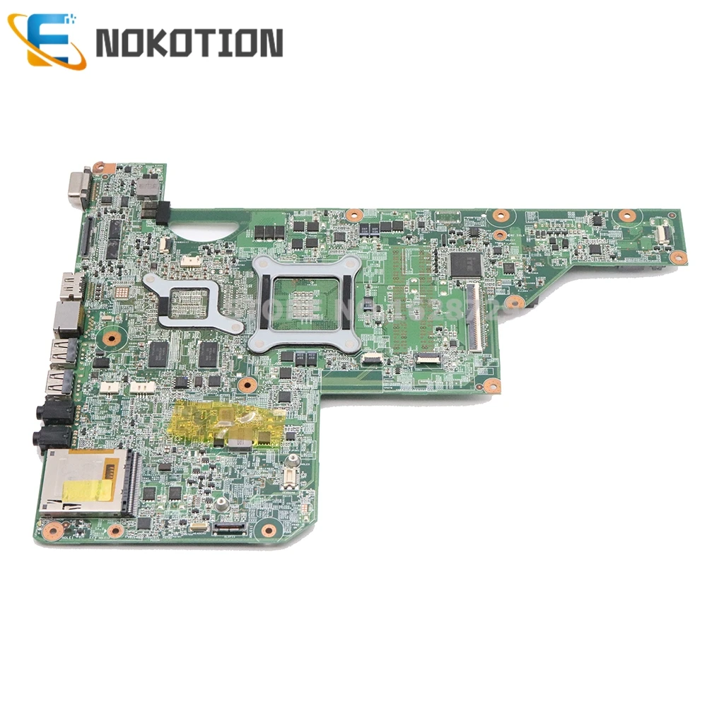 NOKOTION 615848-001 605902-001 608340-001 для Hp Compaq G72 G62 материнская плата для ноутбука 17 дюймов HM55 DDR3 с графическим процессором